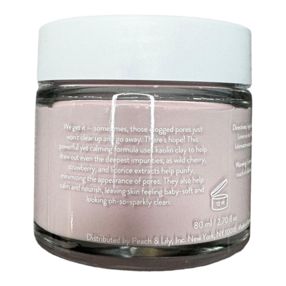 Peach & Lily Pore Proof packaging on shelf