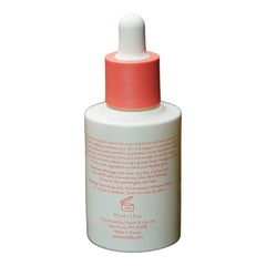 Peach & Lily Pure Beam Luxe Oil ingredients view highlights sea buckthorn, jojoba, and squalane