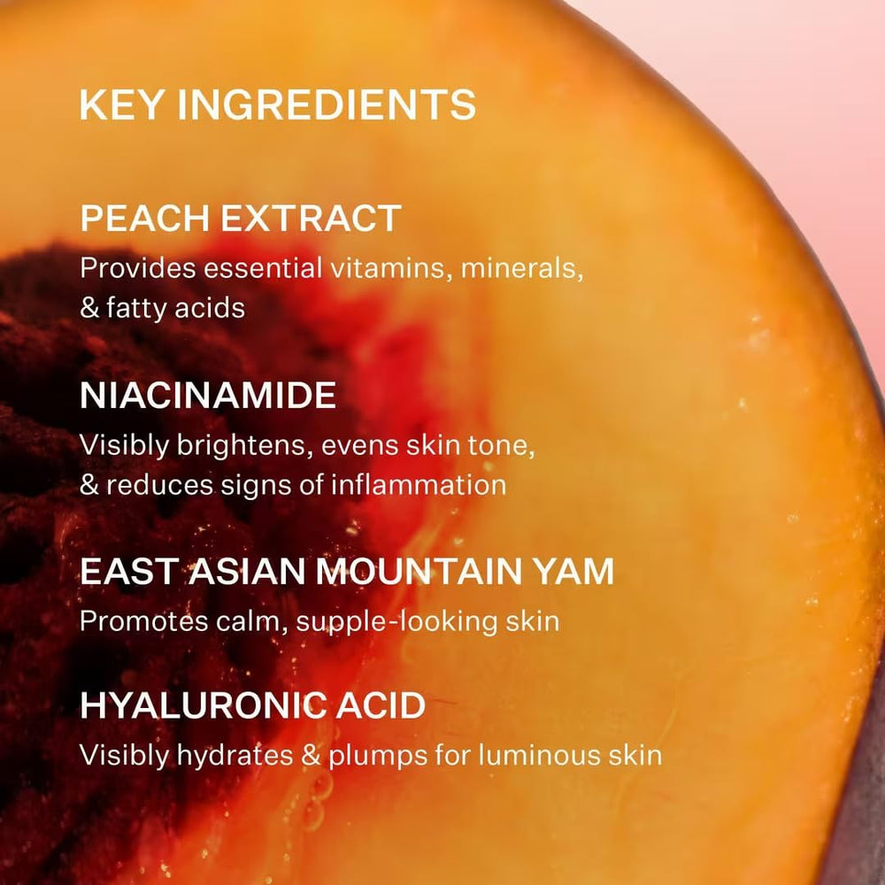 Peach & Lily texture-swirl-closeup captures serum texture and lightweight feel.