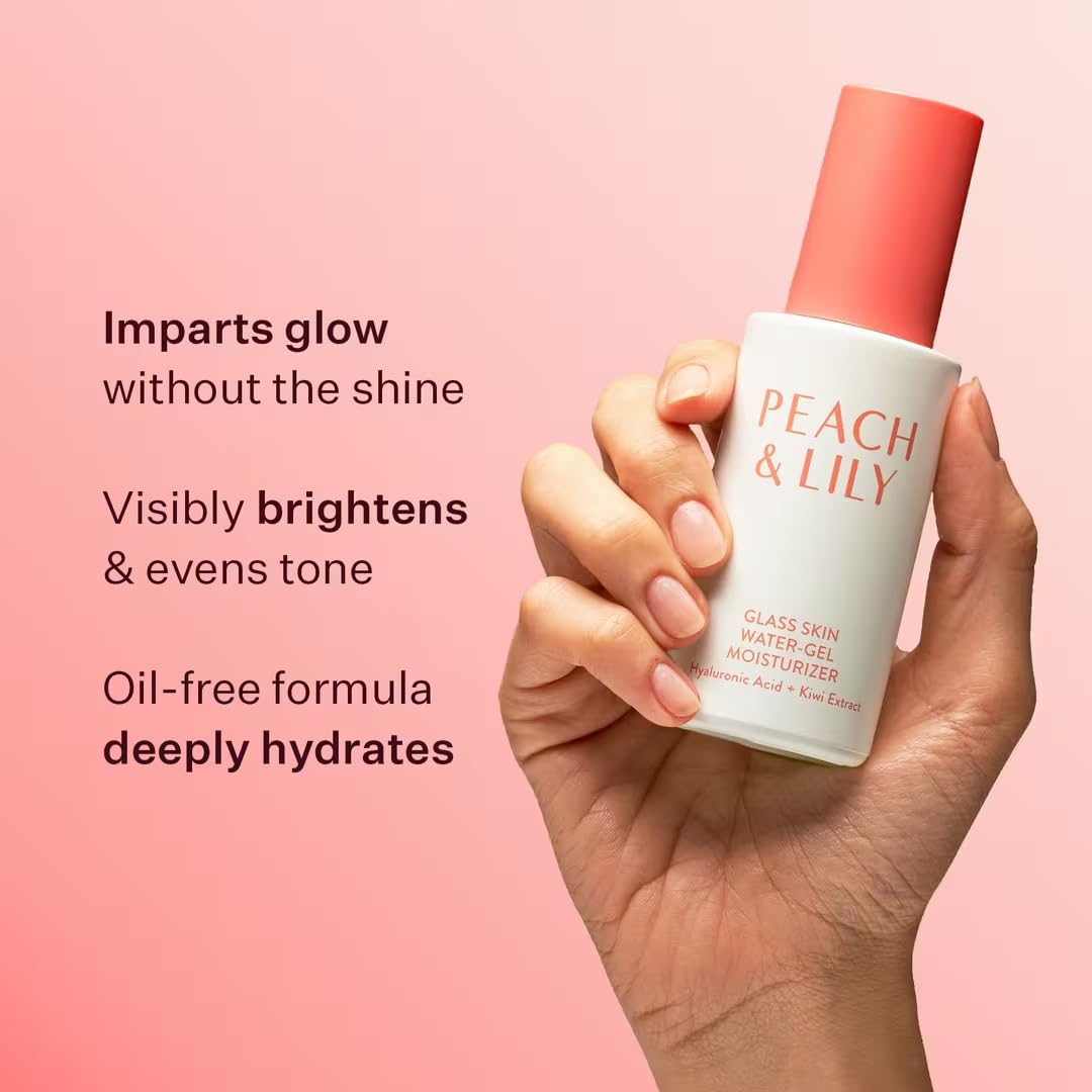Peach and Lily vegan probiotic complex supports healthy looking skin.