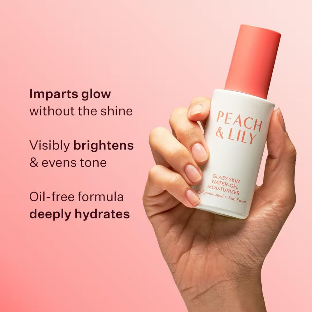 Peach and Lily vegan probiotic complex supports healthy looking skin.