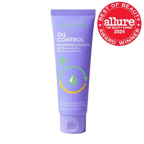 Peach Slices cleanser foamy lather highlights gentle cleansing without stripping moisture