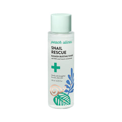Peach Slices Snail Rescue Toner bottle for hydration and balance