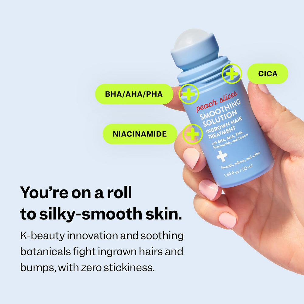Peach Slices vital nutrients with actives support calmer, smoother skin.