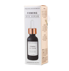 Pearlessence Firming Eye Serum texture close-up shows smooth, fast-absorbing consistency