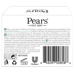 Pears soap with lemon flower scent provides a fresh daily cleanse.