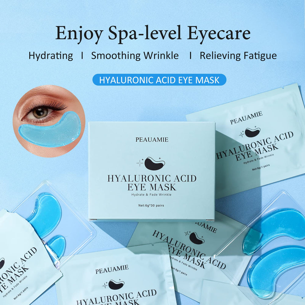 PEAUAMIE eye mask targets dark circles for a brighter, more awake look.
