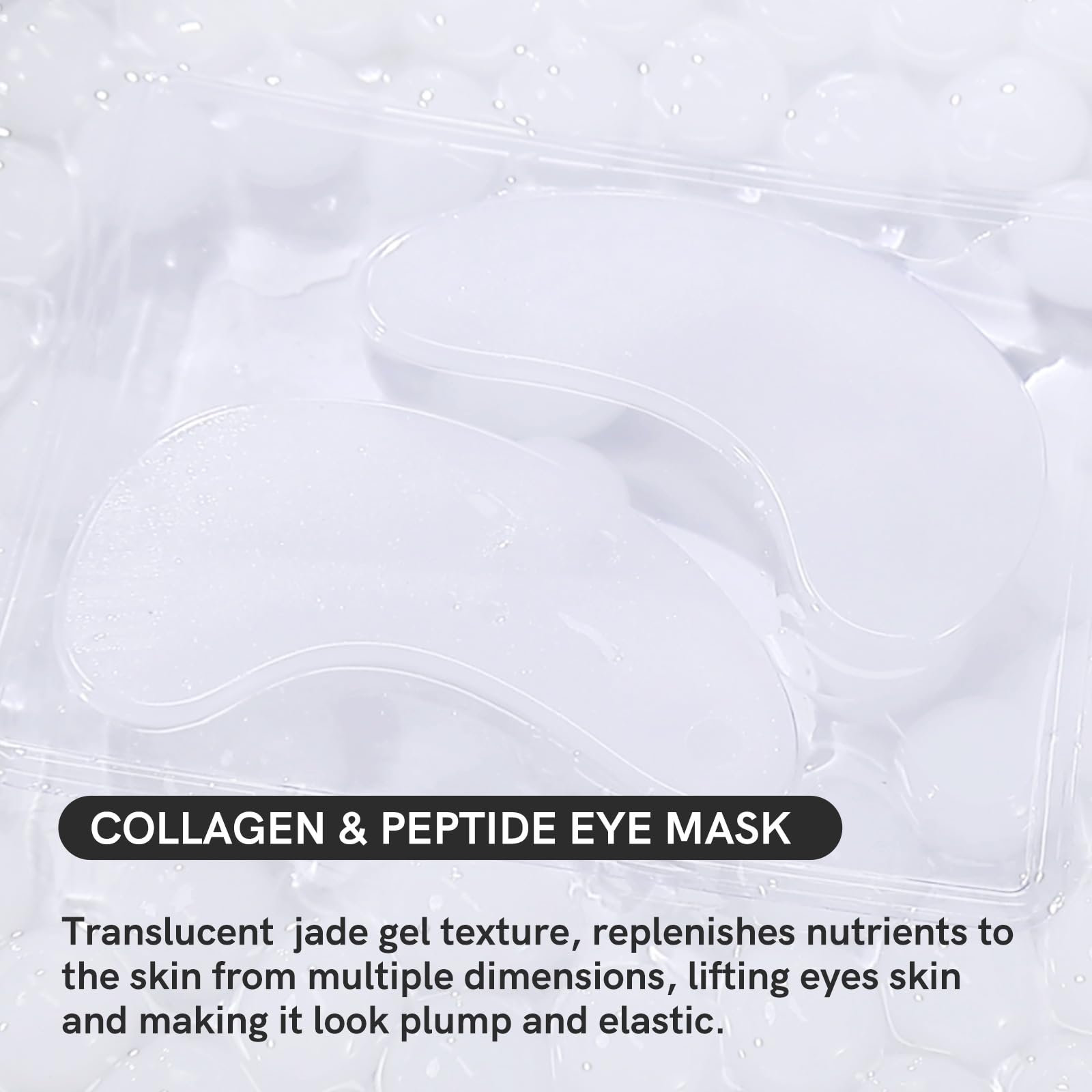 PEAUAMIE Night Care Patch with collagen peptides supports skin vitality.