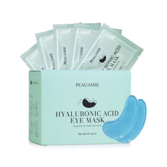 PEAUAMIE under eye patches with hyaluronic acid hydrate and refresh the delicate eye area.