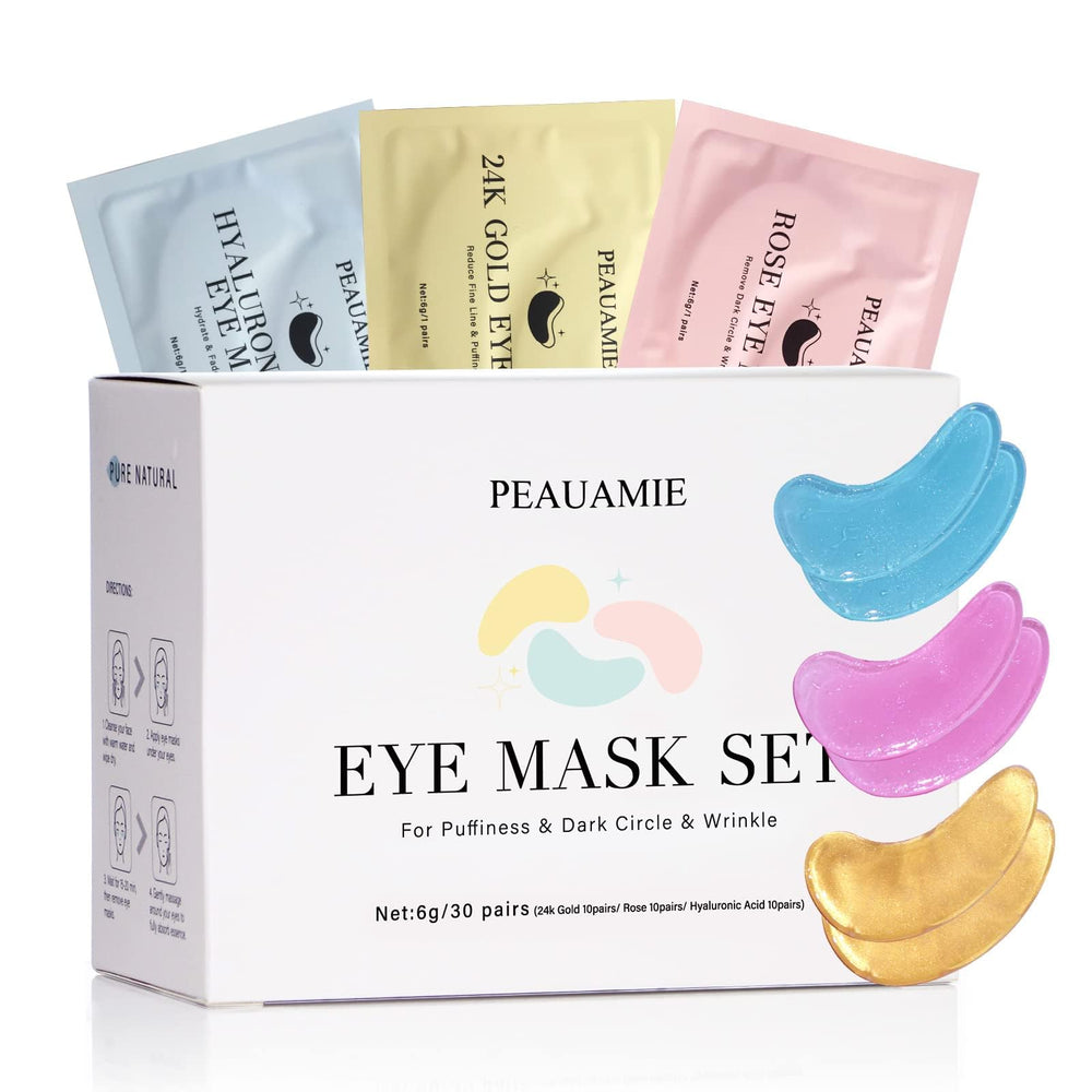 Peauamie 24K gold under eye patch for rejuvenation and reduced puffiness