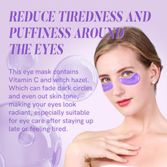 PEAUAMIE eye patches packaging close-up highlighting 30 pairs.