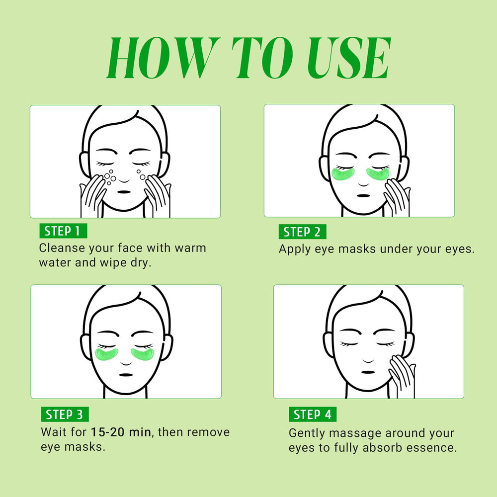 Peauamie under-eye patches ready for night-time use in a calm routine.