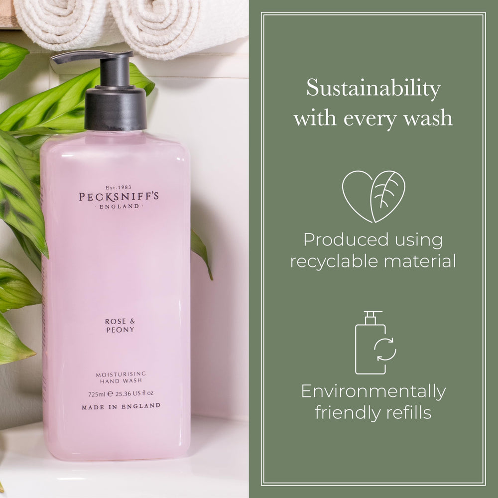 Pecksniff's nourishing formula provides a soft touch during daily care.