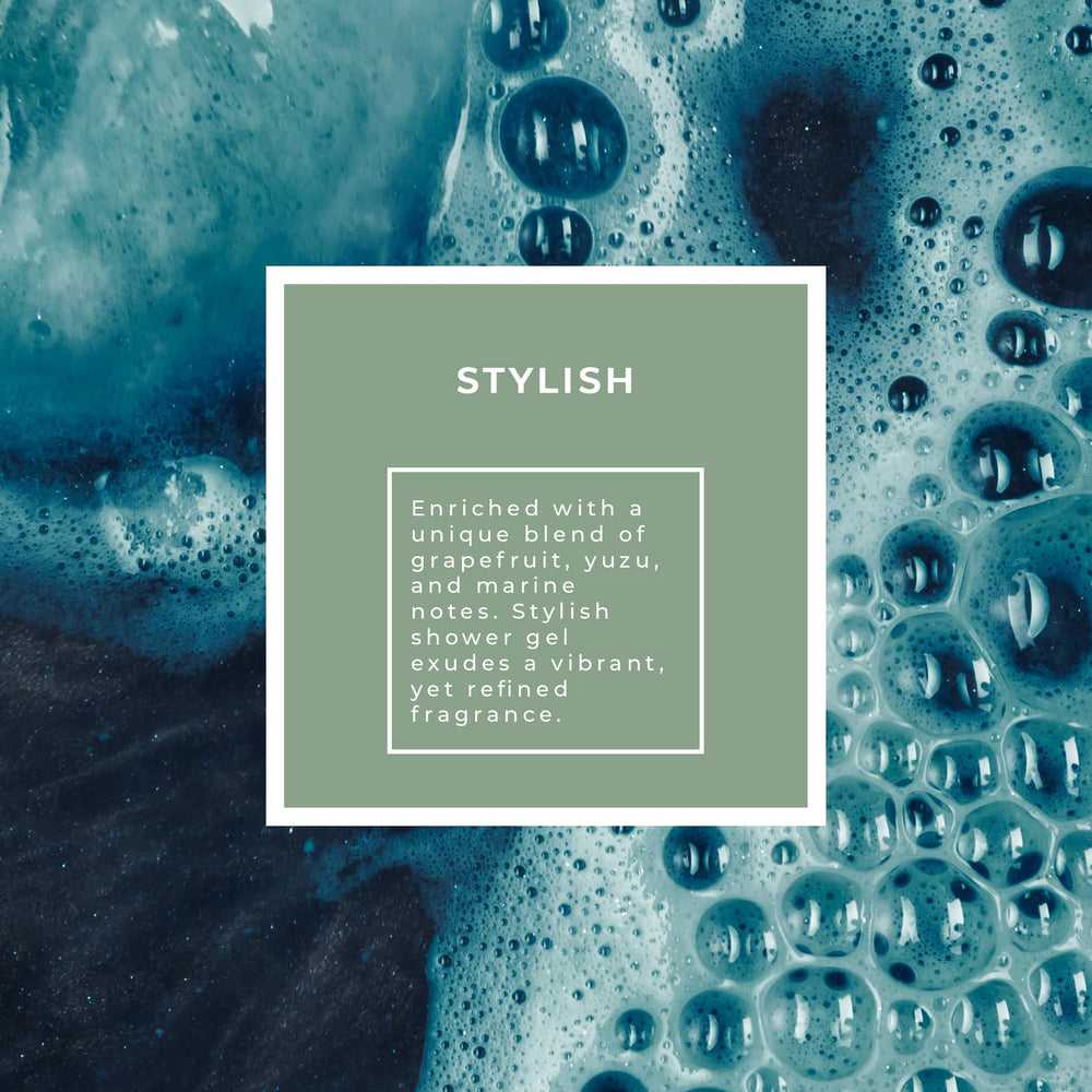 Pecksniff's Stylish 3-in-1 cleansing gel foam texture in hand.