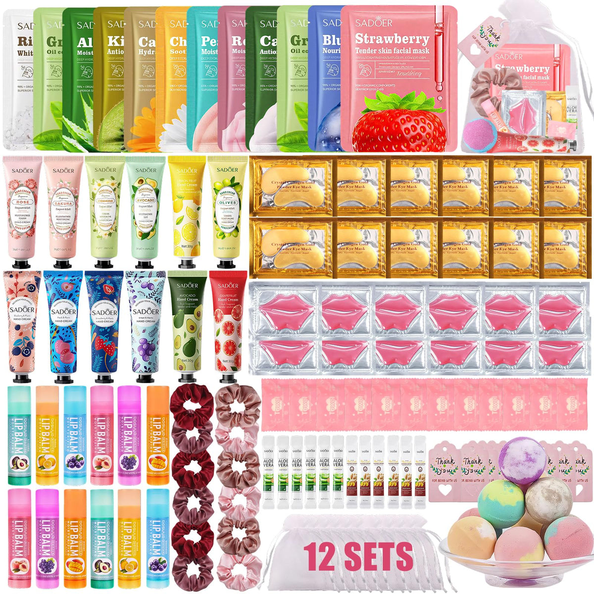 Peenice spa party kit face masks for a refreshing sleepover pamper session