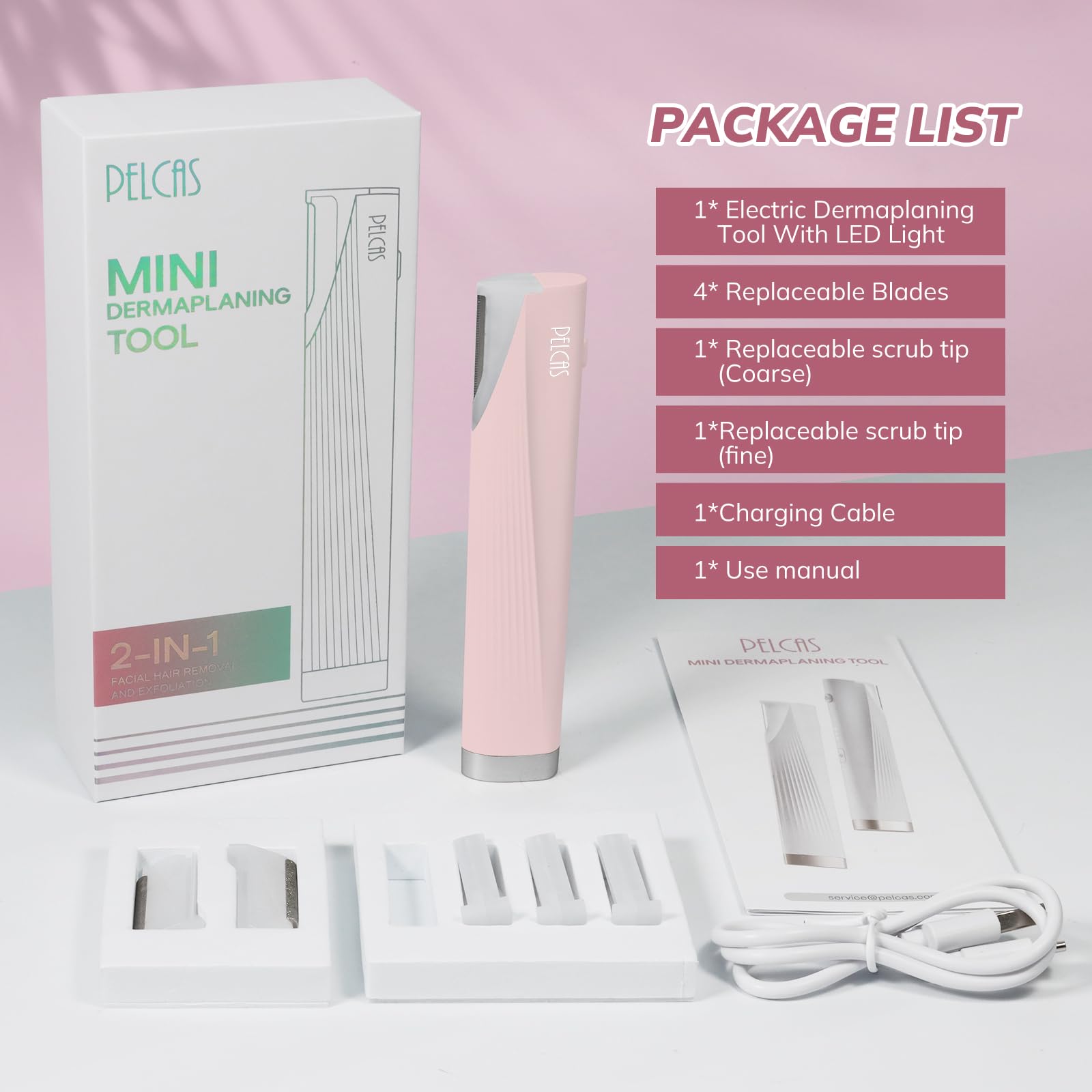 PELCAS user manual included for safe at home routine