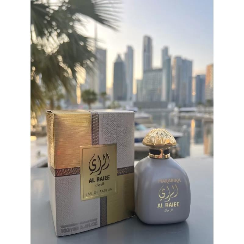 Pendora Fragrance World Al Raiee Lil Rijal EDP packaging communicates luxury and gift-ready appeal