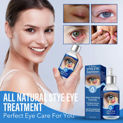 Penntr Stye Eye Drops dropper enables precise, clean application on eyelids.