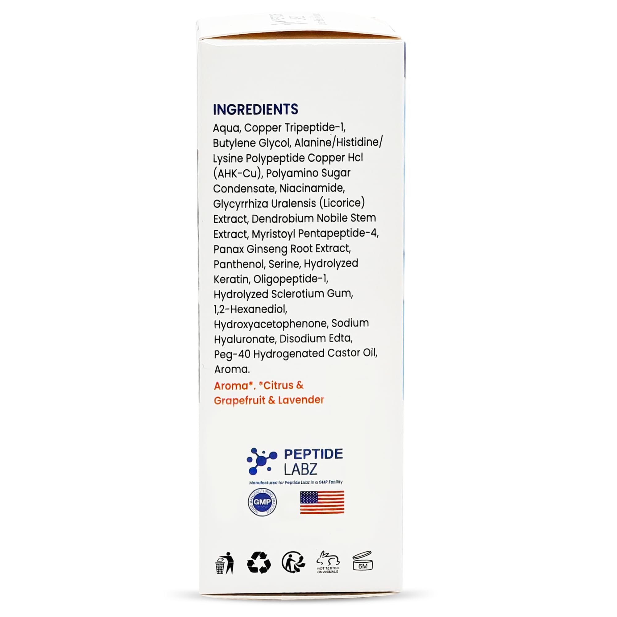PeptideLabz panax ginseng extract enhancing scalp vitality.