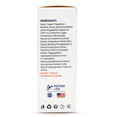 PeptideLabz panax ginseng extract enhancing scalp vitality.
