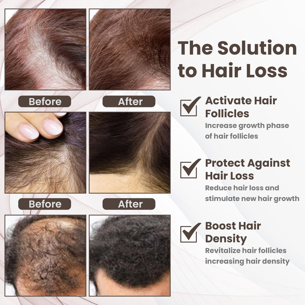 PeptideLabz scalp massage during application demonstrates easy, comfortable routine.