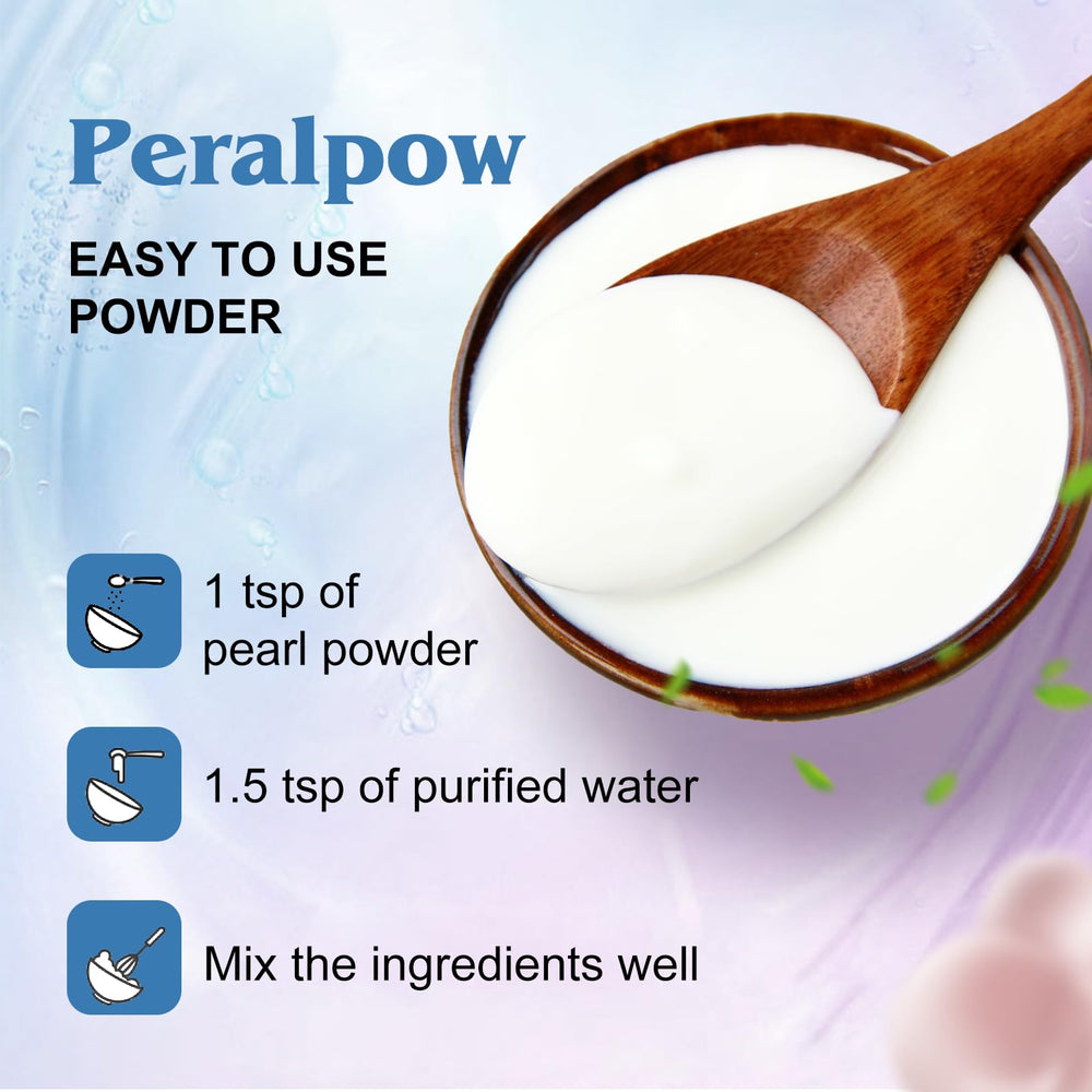 Peralpow hair and nails care setup showing shinier, stronger appearance.