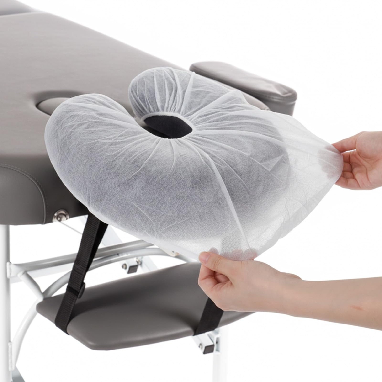 PercyEffie universal-fit face cradle cover for most tables and chairs