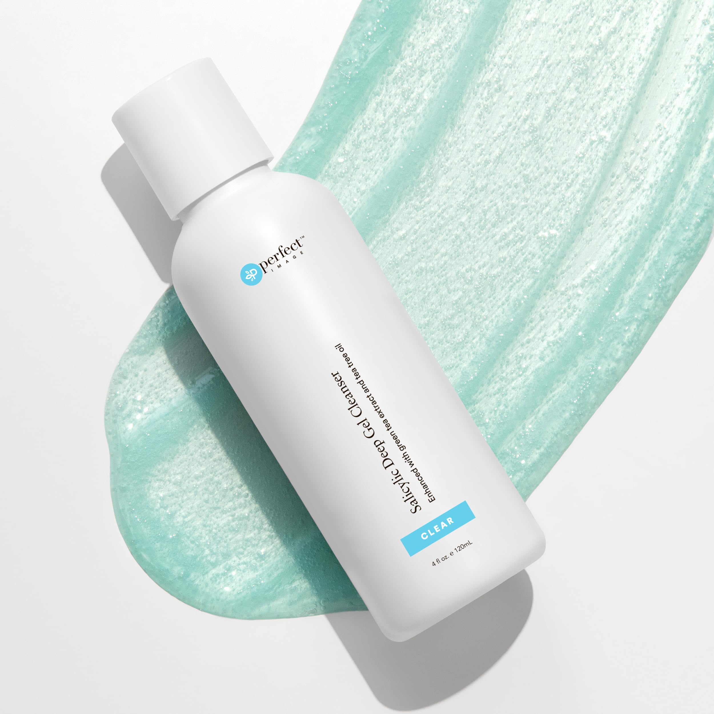 Perfect Image pore-clearing action close-up indicating deep cleansing for peel prep.