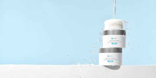 Perfect Image Hydro-Glo Peel Pad application on the face shows even coverage