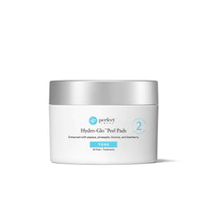 Perfect Image Hydro-Glo Peel Pad jar closeup highlighting glossy exfoliating texture