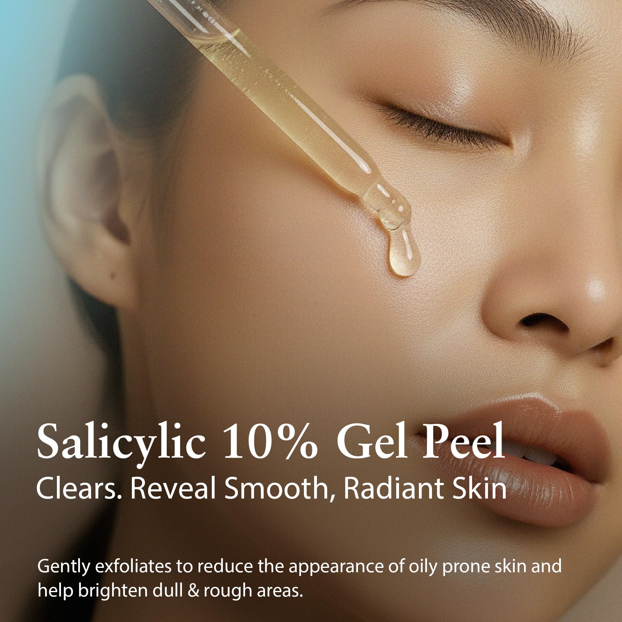 Perfect Image gel texture close-up demonstrates gentle exfoliation for smoother skin.