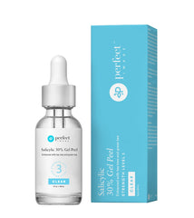 Perfect Image Salicylic Gel Peel bottle pour for pore cleansing and clarity.