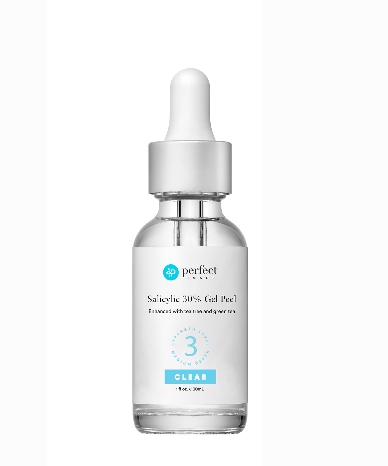 Perfect Image Salicylic Gel Peel gel texture close-up for gentle exfoliation.
