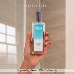 Perfect Scents Eternity box packaging emphasizes vegan and cruelty-free appeal