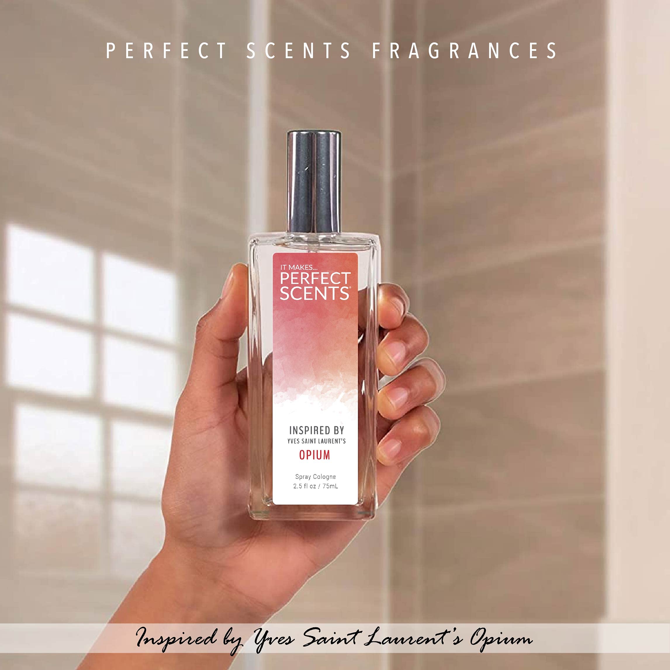Perfect Scents Opium-inspired bottle captures black currant for sophistication.