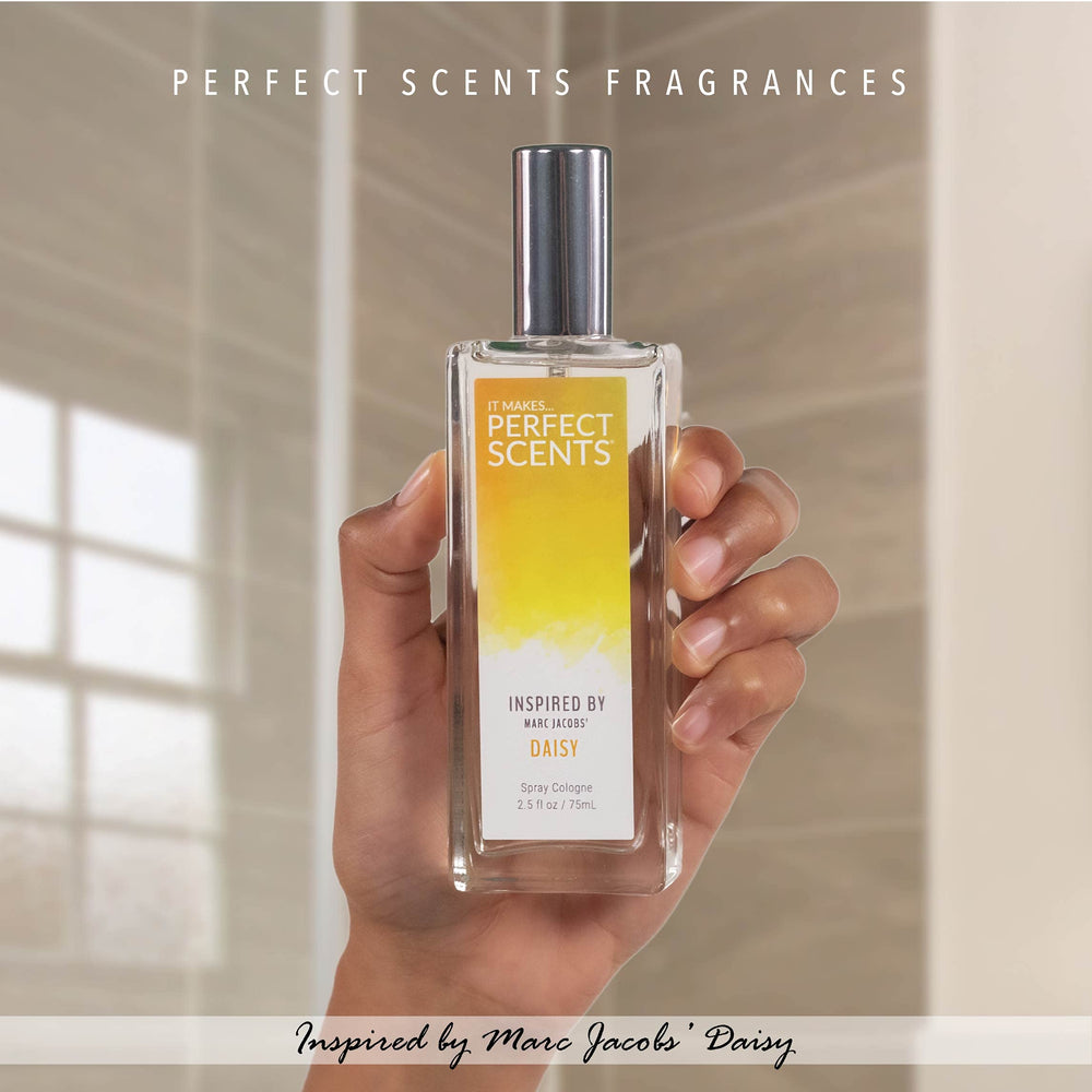 Perfect Scents raspberry-note swirl highlighting playful daytime moments.