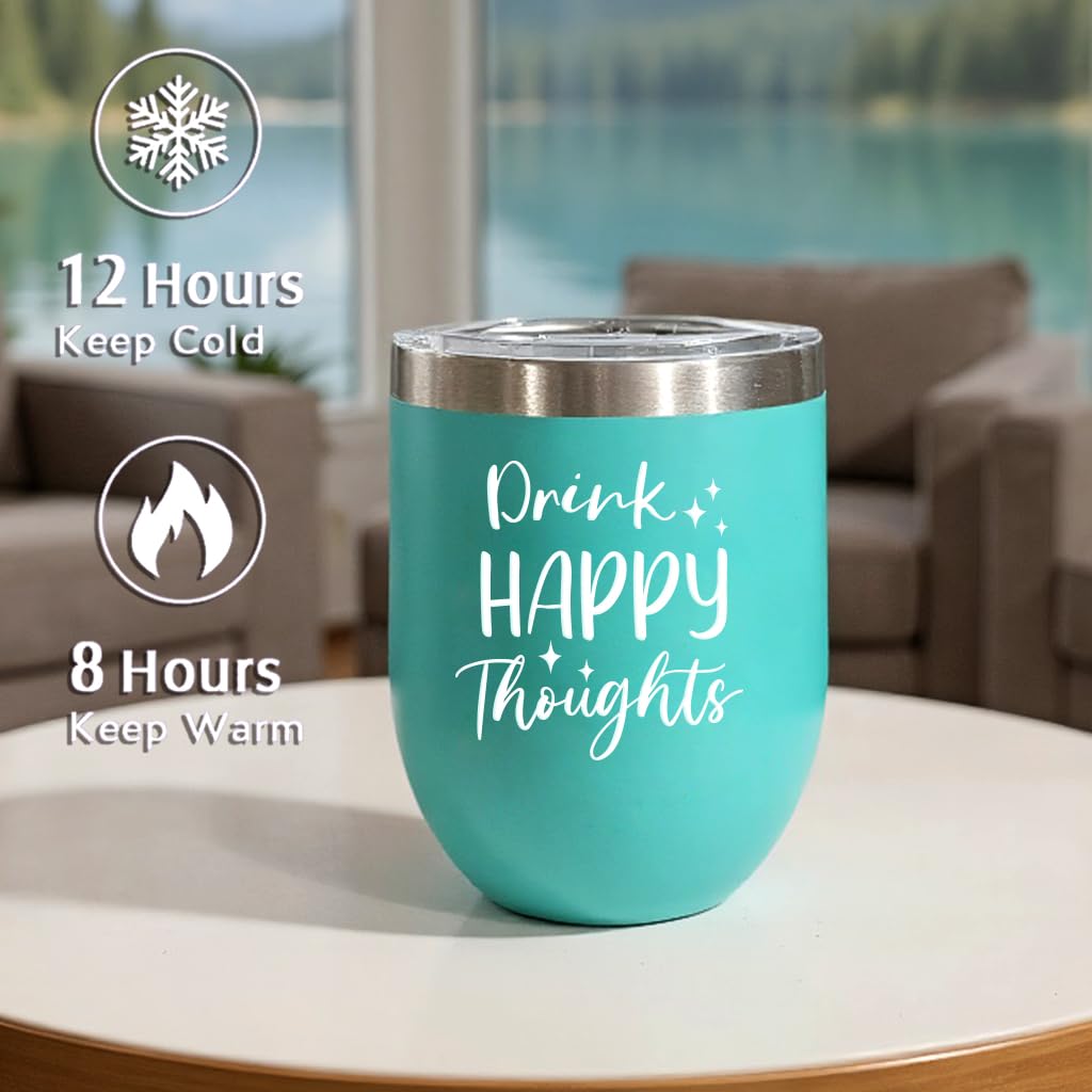 PERFECTMOFEI 12oz insulated cup keeps drinks warm and stylish
