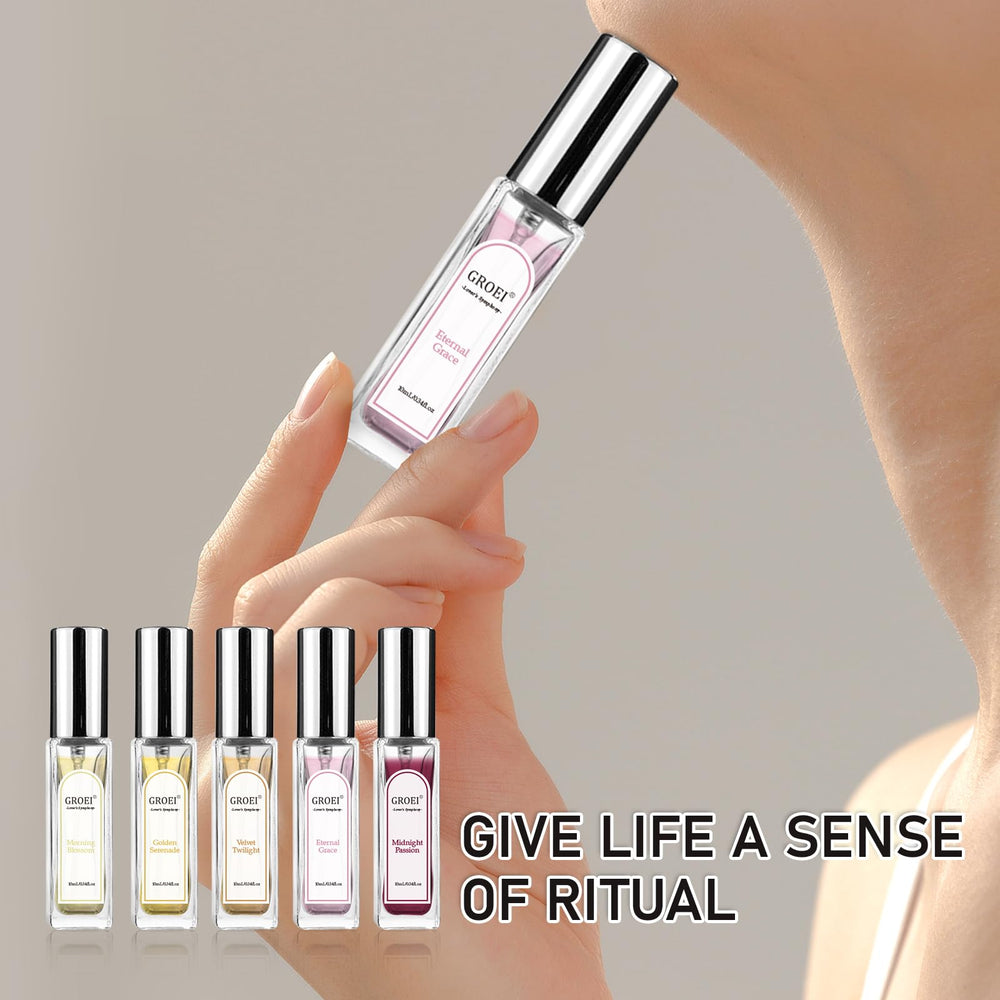 5Pcs Perfume Sample: scent-discovery kit for trying multiple fragrances before choosing