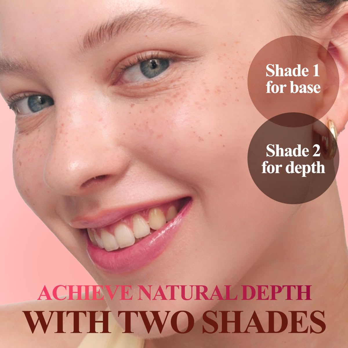 Peripera Freckle Pen buildable density from light dusting to bold freckles.
