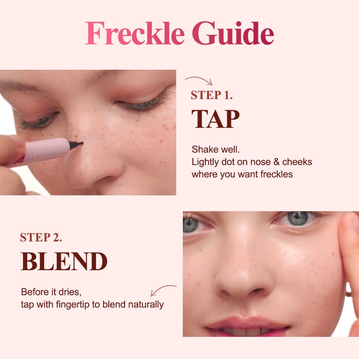 Peripera Freckle Pen K-beauty innovation for playful looks.