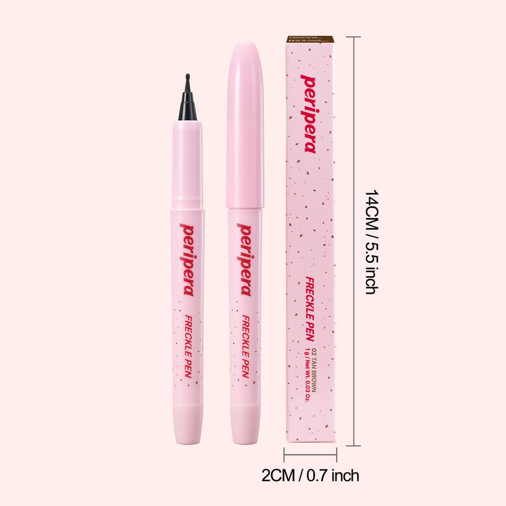 Peripera Freckle Pen helps create subtle to bold freckles