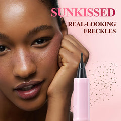 Peripera Freckle Pen tap-and-blend technique creates a soft diffusion