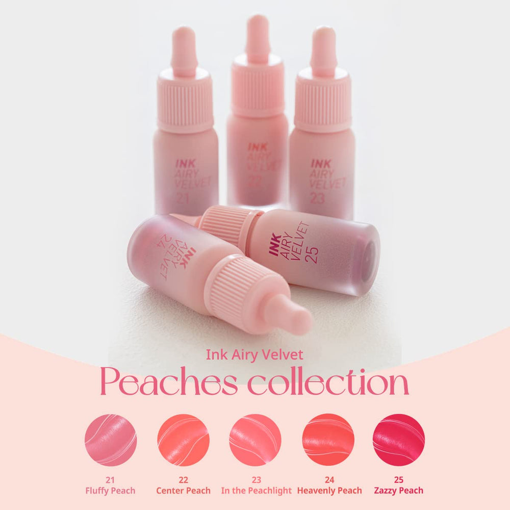 Peripera Ink Airy Velvet Lip Tint leaves even stain