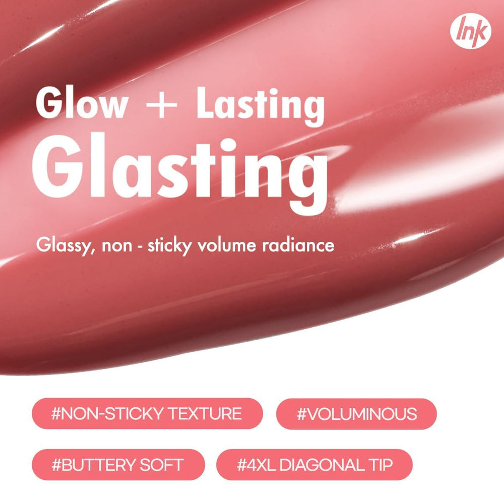 Peripera Ink Glasting Lip Gloss delivers long-lasting glow and pigment