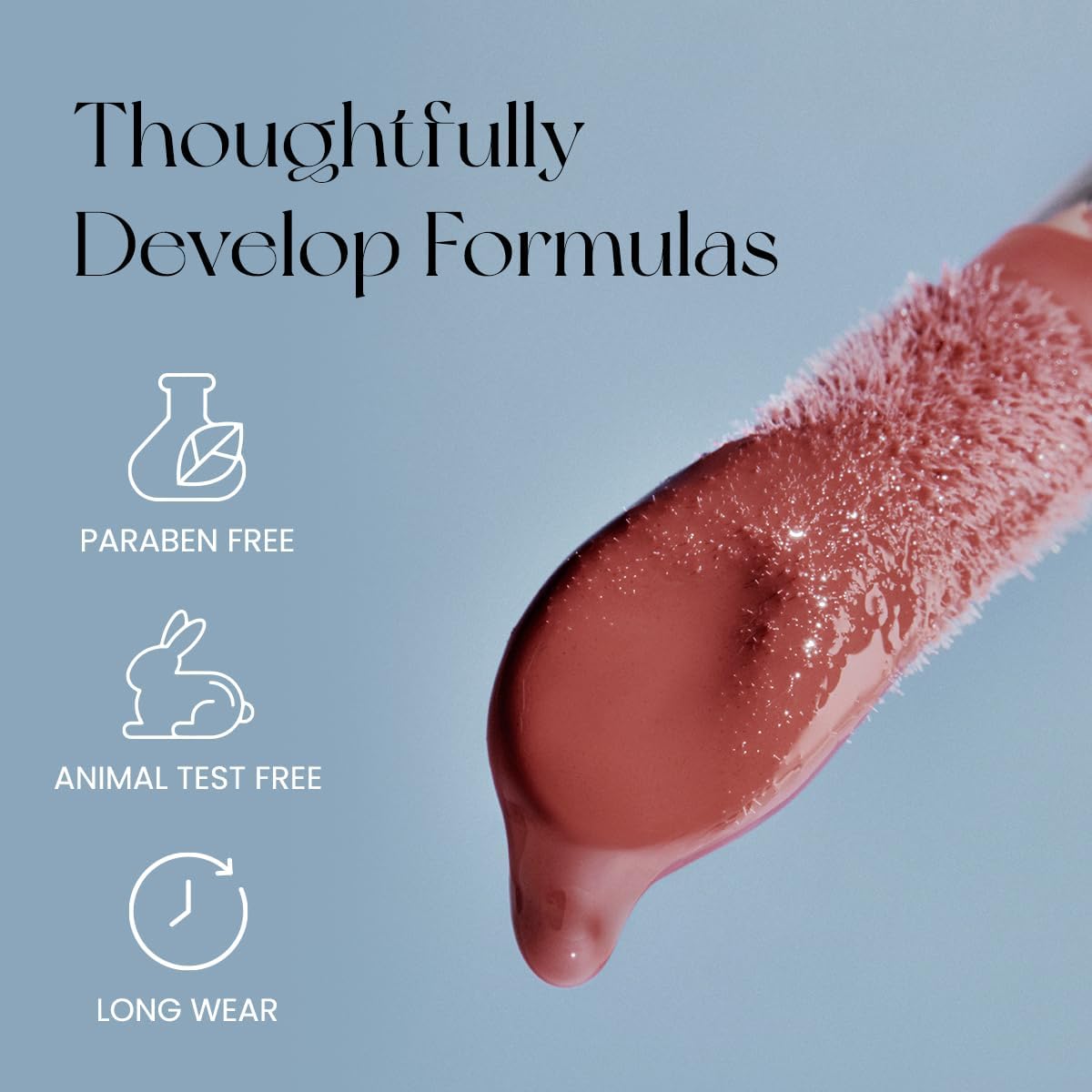 Peripera Ink Glasting Lip Gloss vegan formula for comfortable wear.