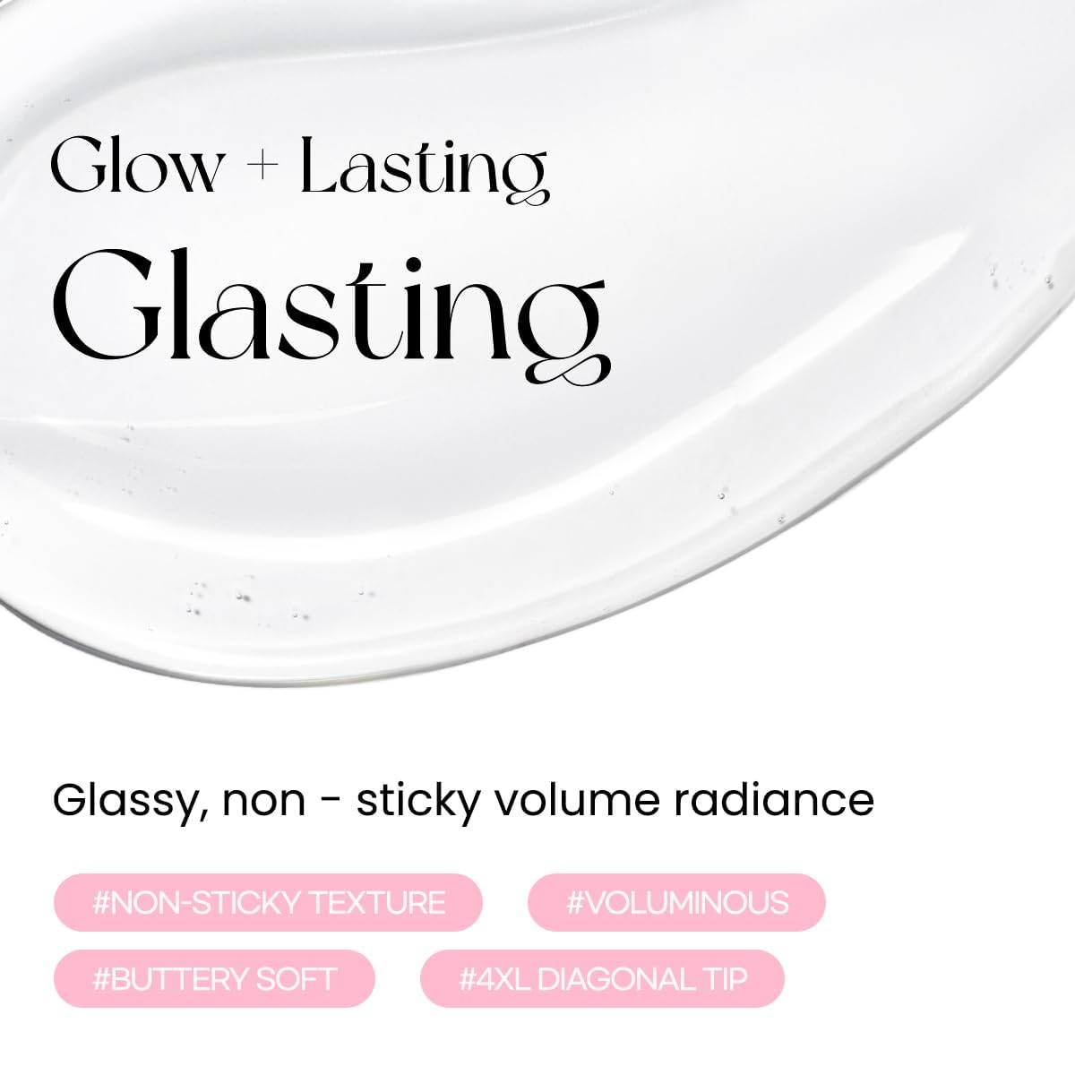 Peripera Ink Glasting Lip Gloss non-sticky texture remains comfortable all day.