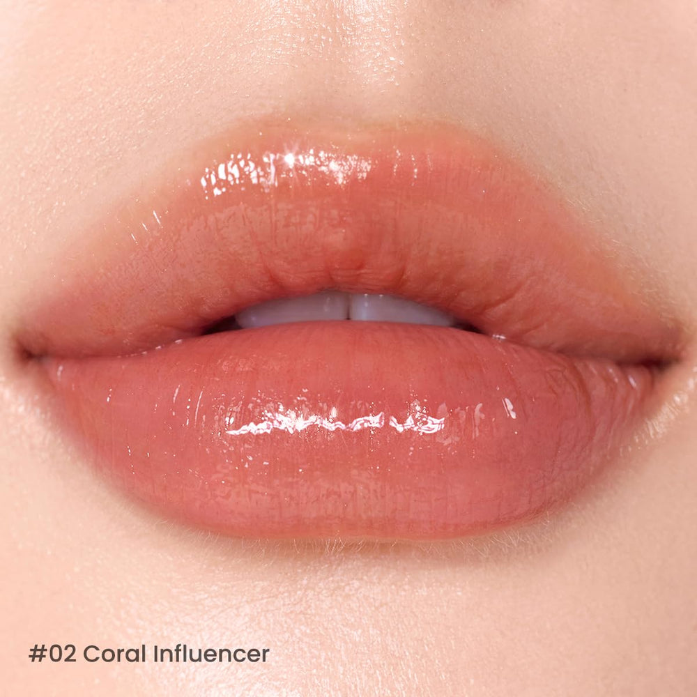 Peripera Ink Mood Glowy Tint Coral Influencer packaging for on-the-go use