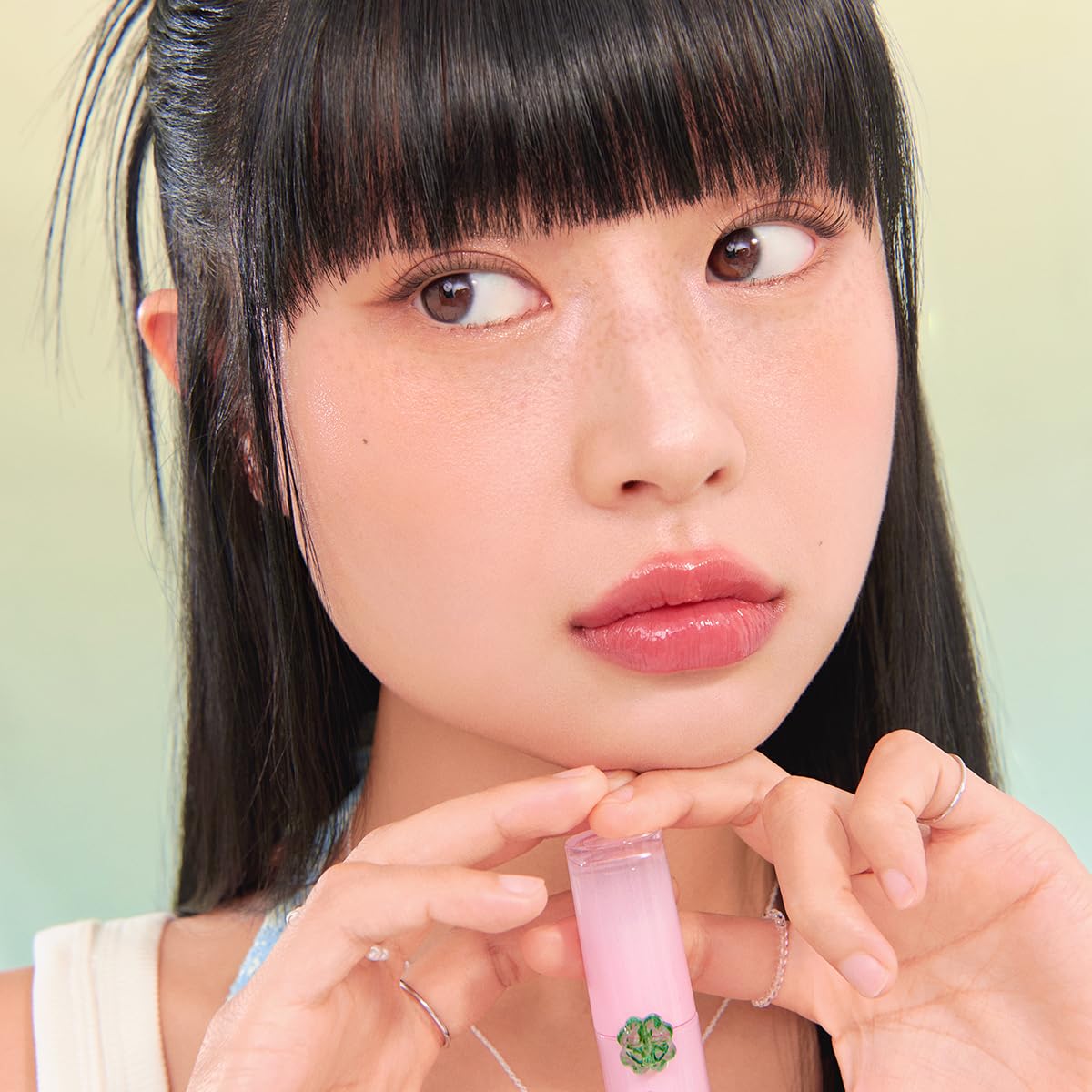 Peripera Ink Mood Glowy Tint offers long-lasting color with a watercolor finish.