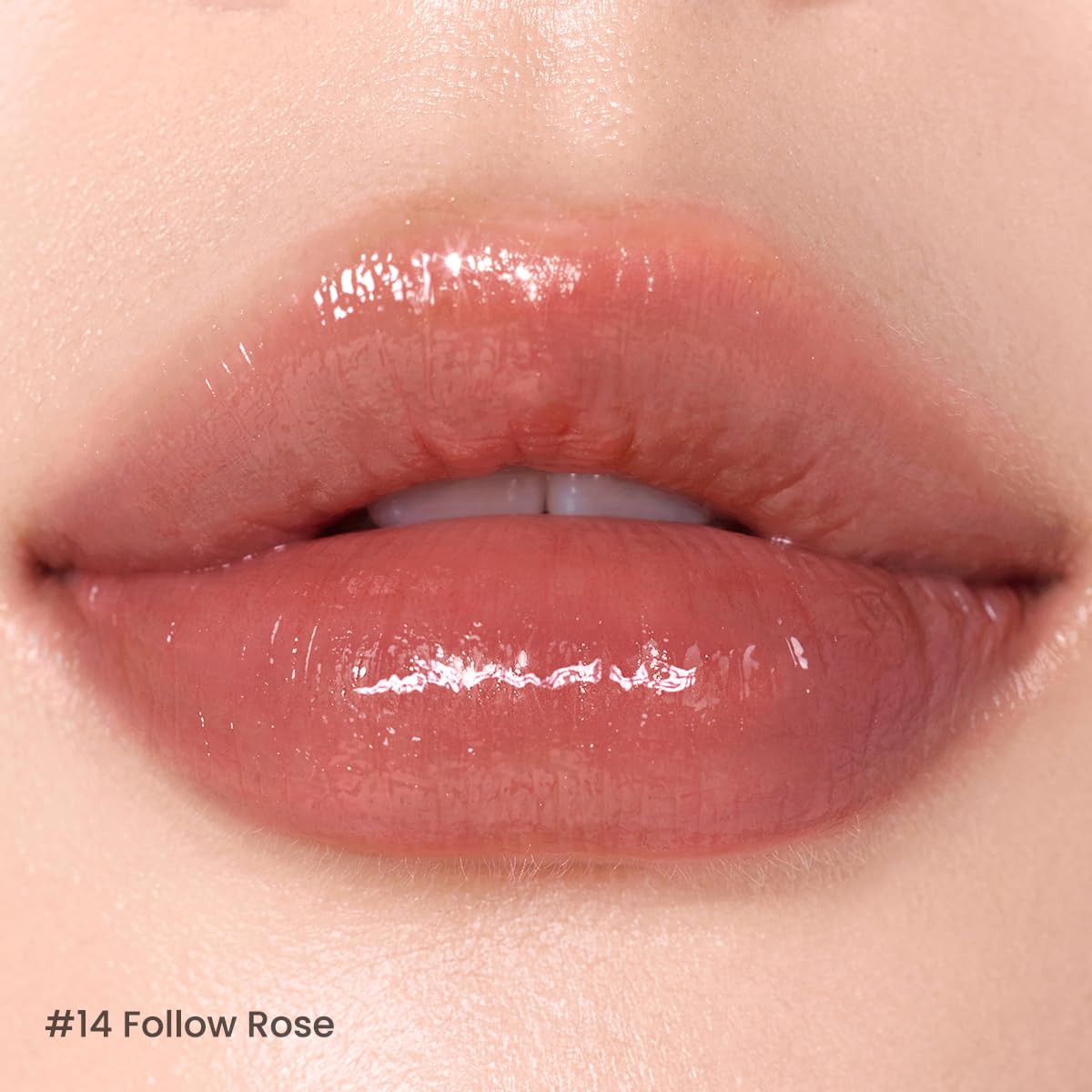 Wear shot shows transfer-free finish ideal for masks and busy days.