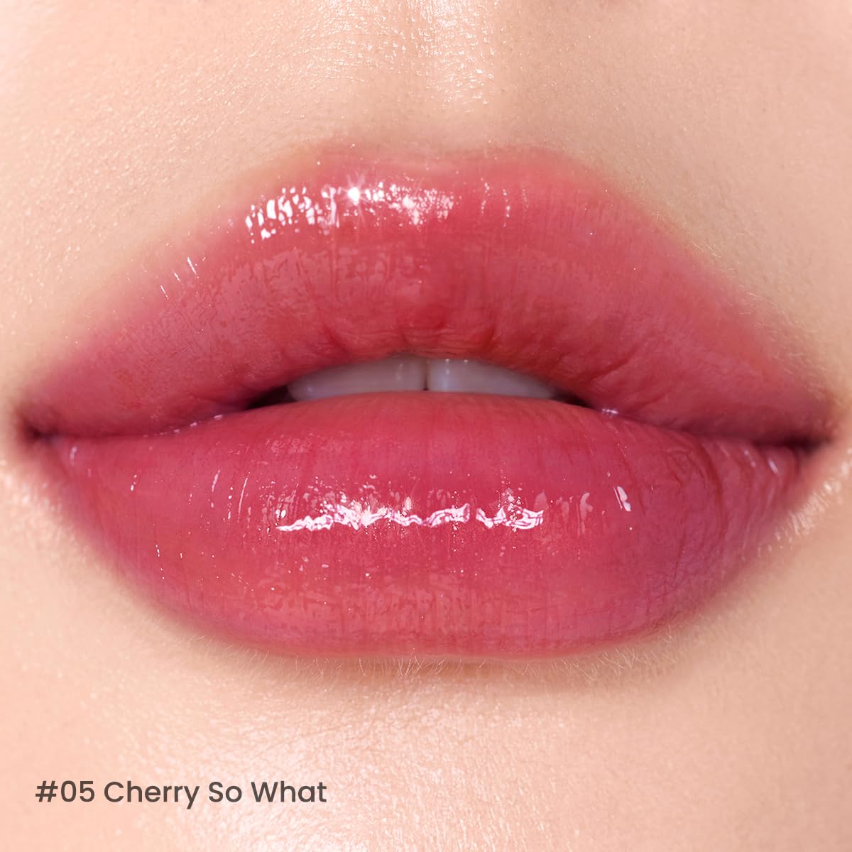 Lightweight formula minimizes transfer for mask-friendly wear of Peripera Ink Mood Glowy Tint.
